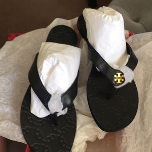 Tory Burch Monroe thong veg nappa